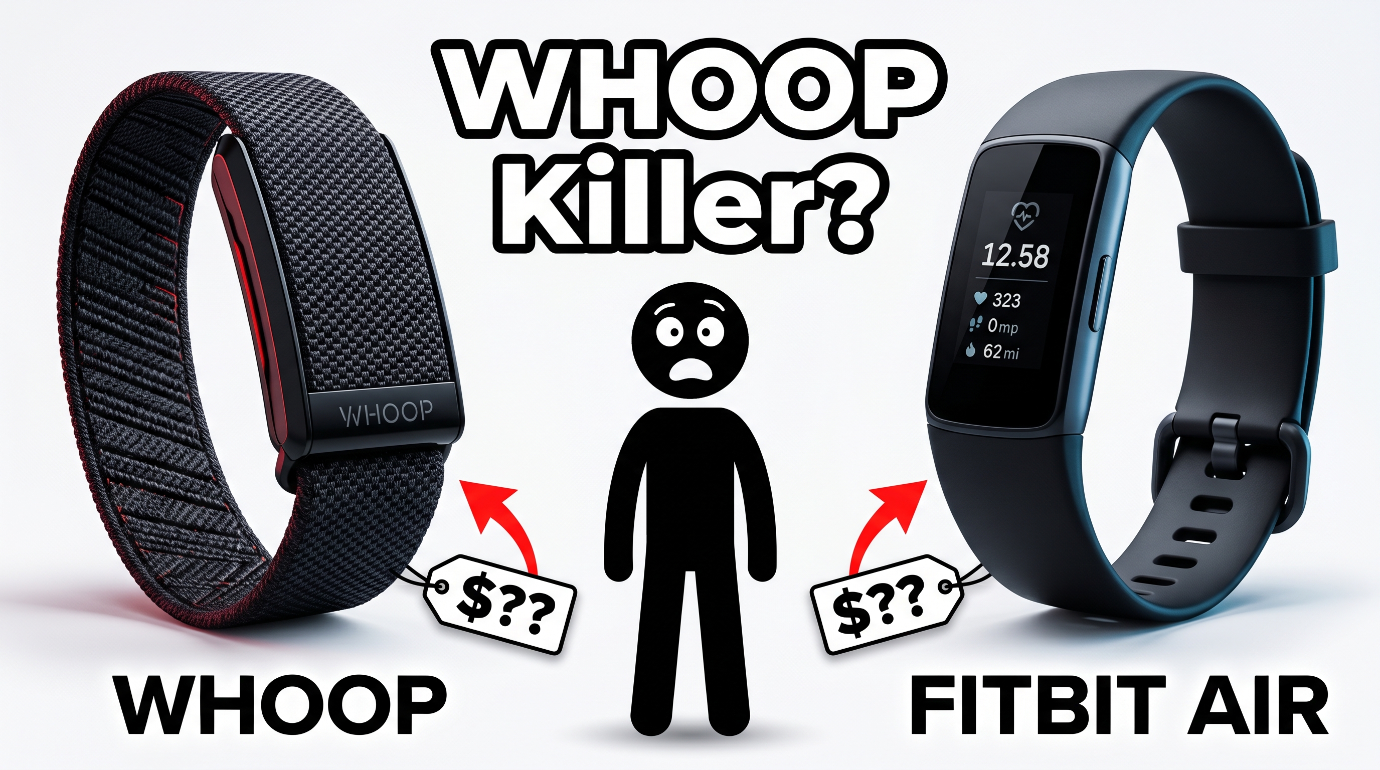 Fitbit Air vs Whoop: A Real-World Look After Wearing Both Every Day