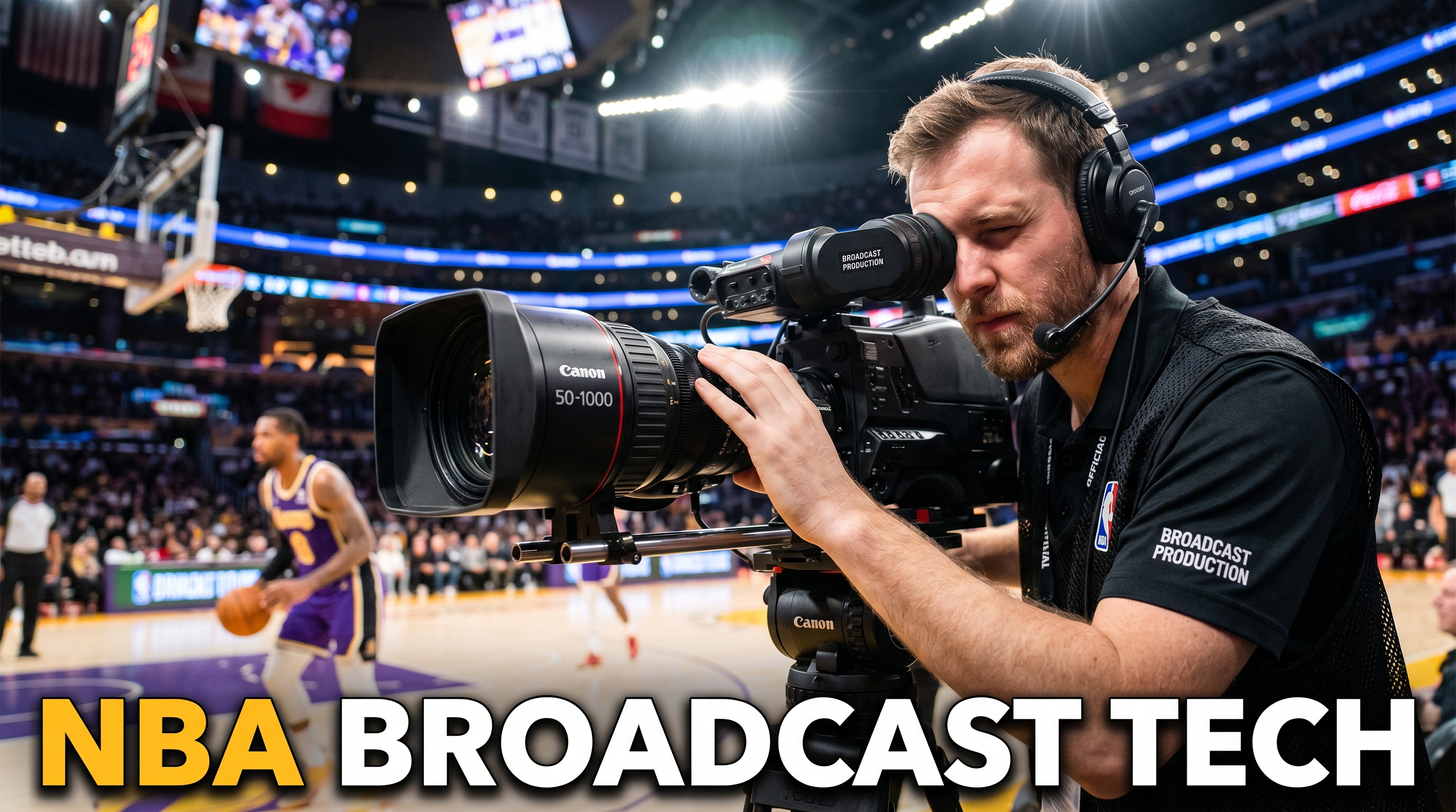 The Hidden Engineering Behind an NBA Broadcast