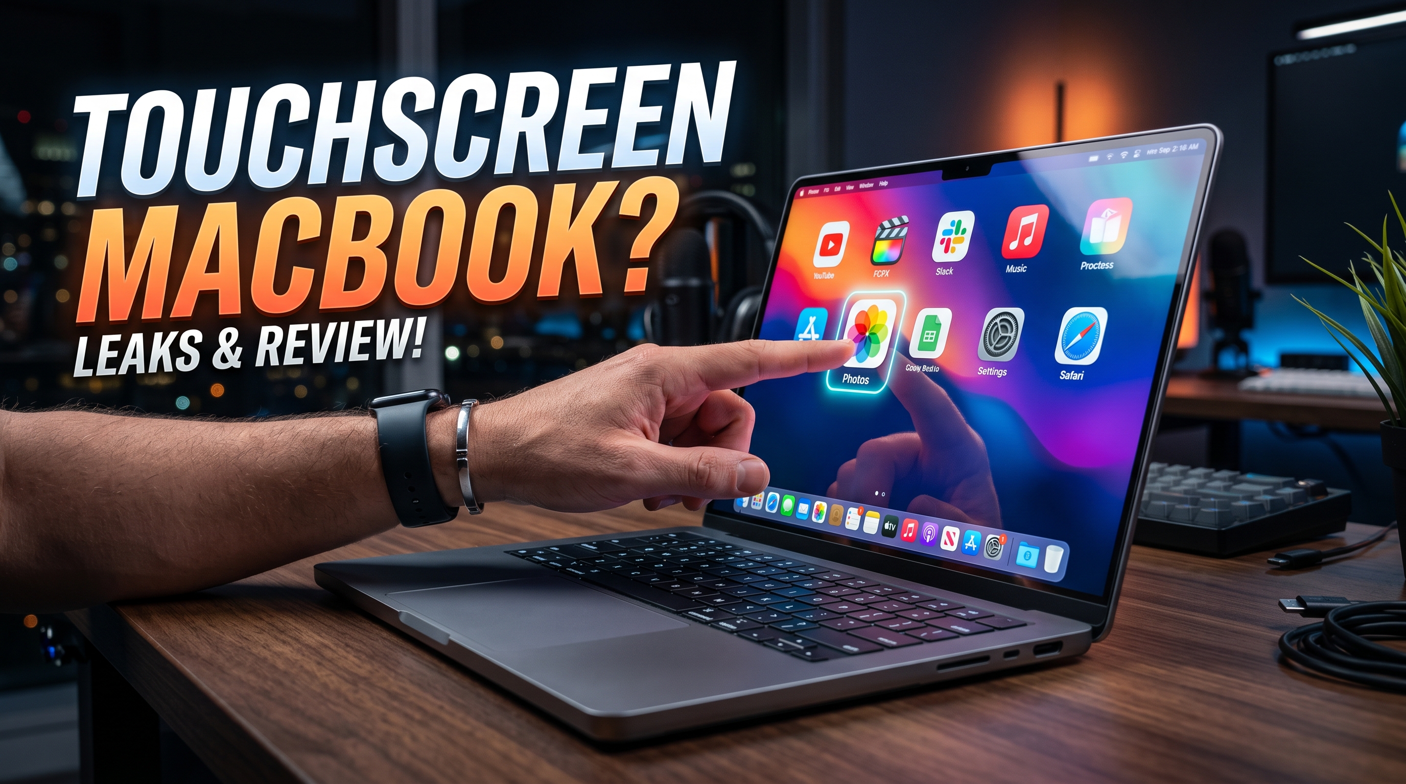 The Touchscreen MacBook Suddenly Makes Sense — But Not for the Reason People Think